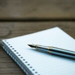 Photo Notebook, pen
