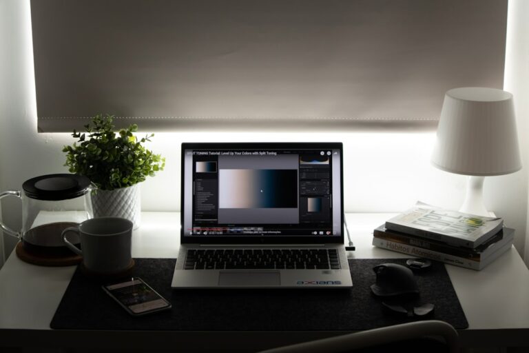 Photo Laptop, home office