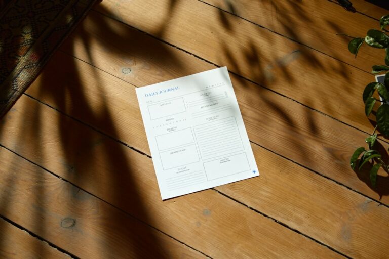 Photo Daily planner