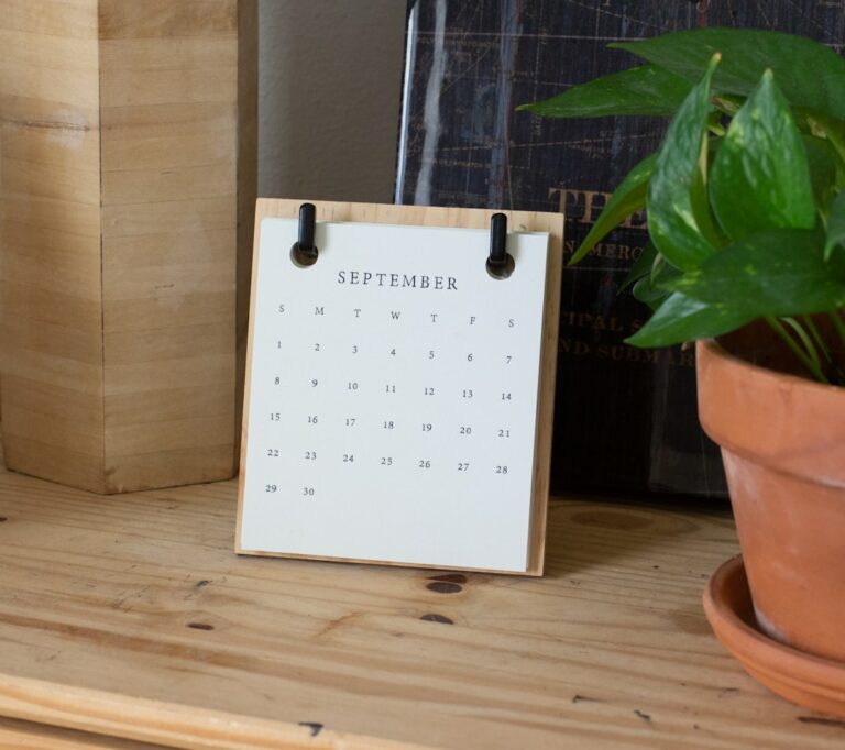 Photo Digital calendar